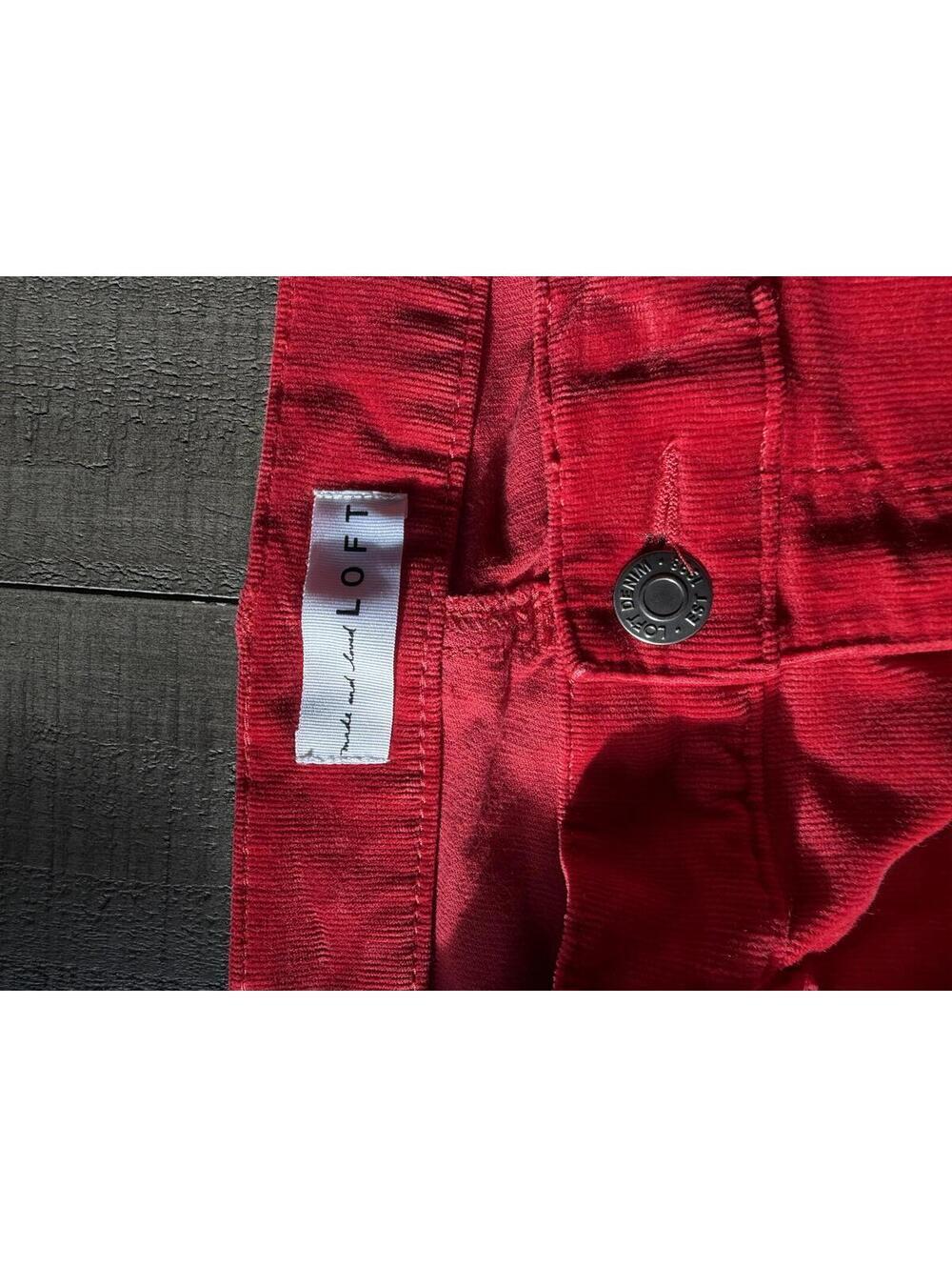 Loft High Waist Skinny corduroy pants - Picture 4 of 9